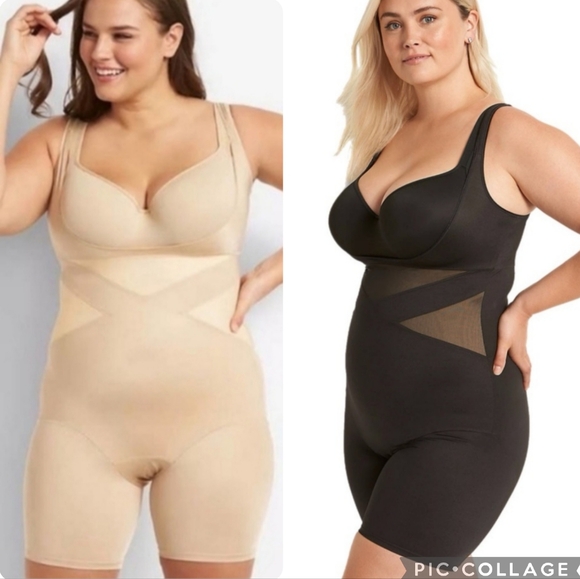 Cacique Other - Cacique Open Bust Thigh Shaper 2 Qty Plus Size 22 / 24